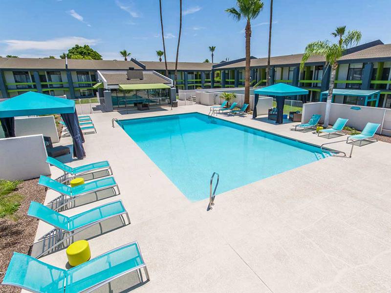 Pool | Portola Biltmore Apartments