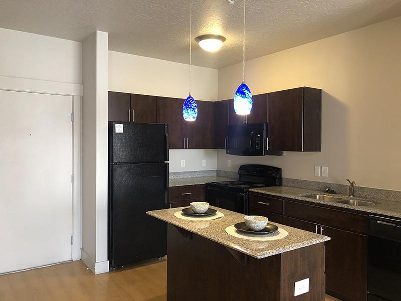 Kitchen | Lotus Apartments