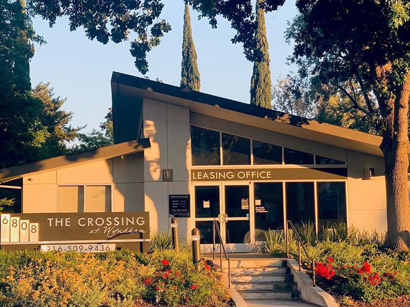Welcome Sign | The Crossing at Wyndham Apartments in Sacramento, CA