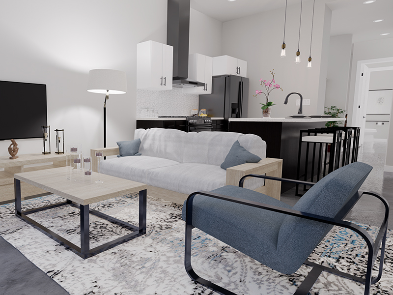 Front Room | Unit 101 | The Charli