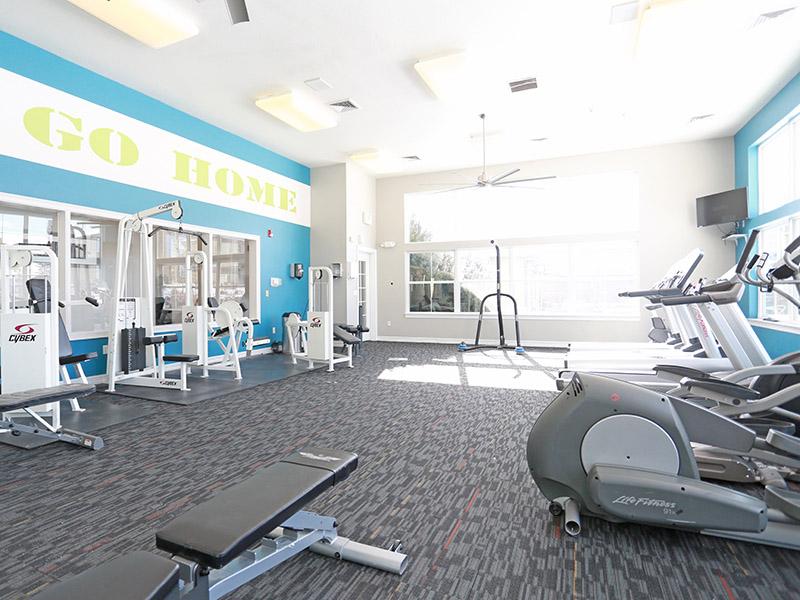Resident Fitness Center | Elevate at Red Rocks Apartments in Lakewood, CO