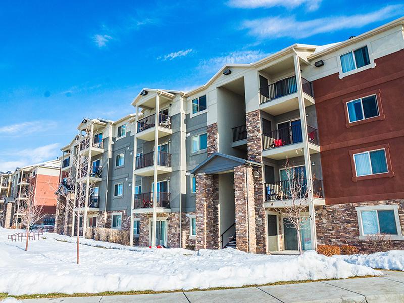 Building Exterior | Wasatch Commons Apartments in Heber, UT