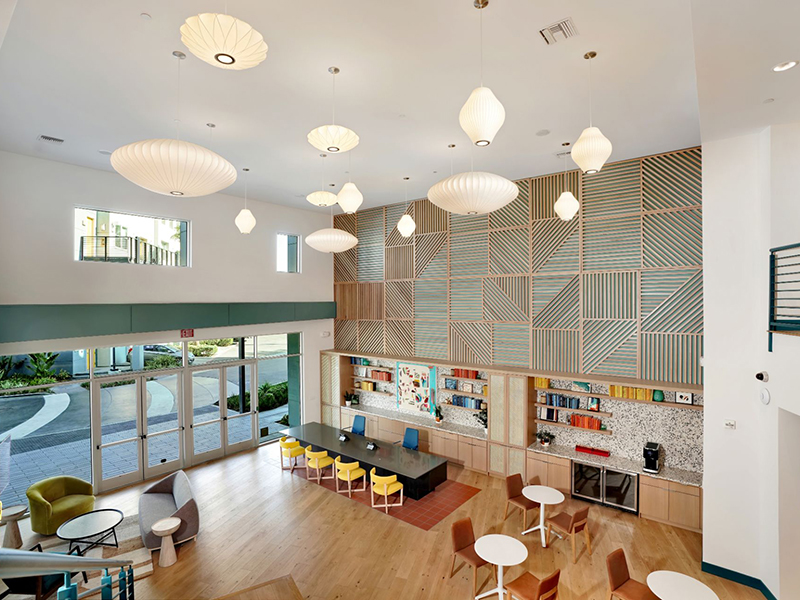 Clubhouse Interior | The Oasis Apartments