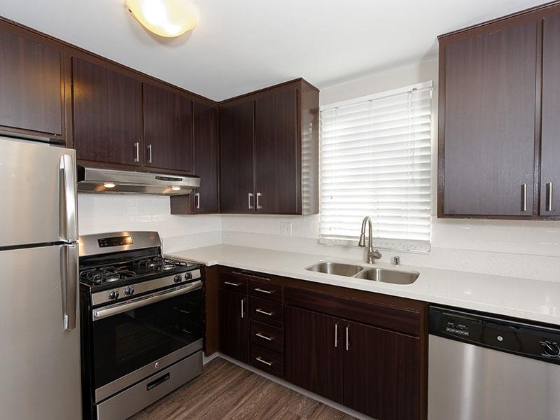 Kitchen - Wood Flooring - Wood Cabinetry