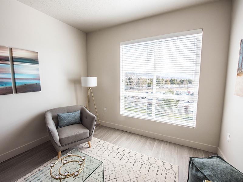 Living Room | District North Apartments