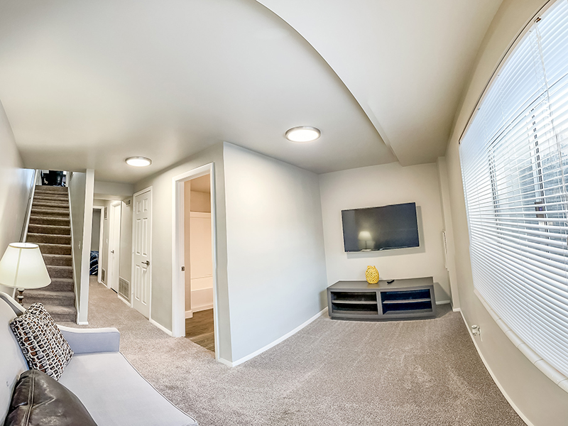 Downstairs Living Room | Aspen Cove Townhomes