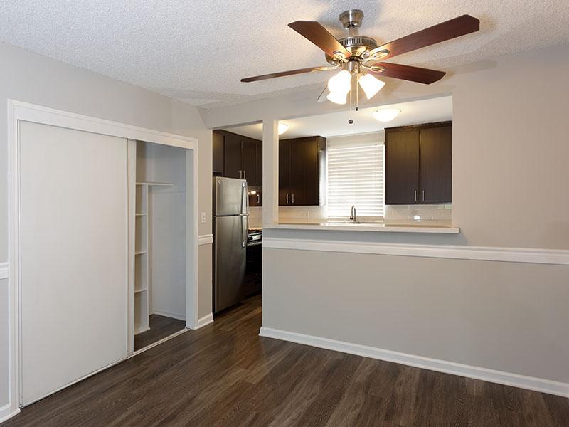 Dining Area - Hardwood Flooring - The Square
