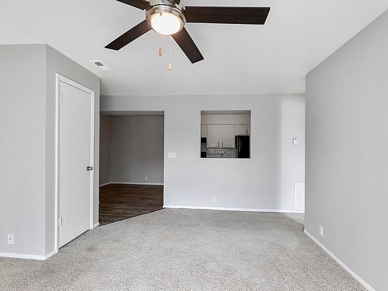 Carpeted Living Room | Aspire West Valley Apartments