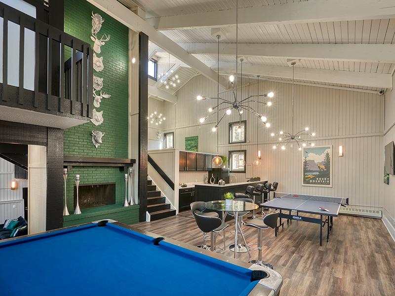 Clubhouse Lounge Area | Park at Penrose in Colorado Springs, CO