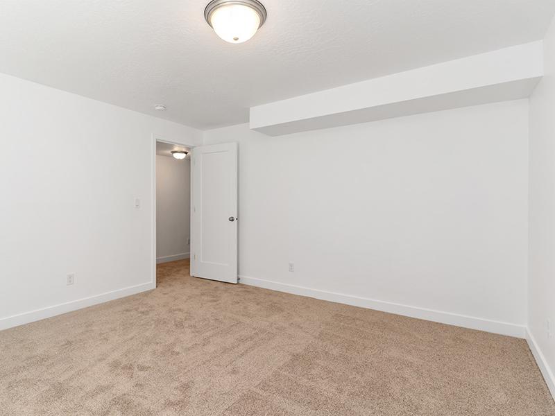 Comfortable Bedroom | The Park Townhomes in Layton, UT