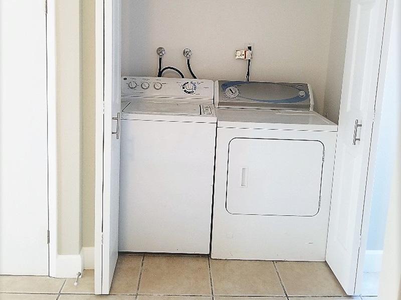 Washer & Dryer | Galleria Townhomes