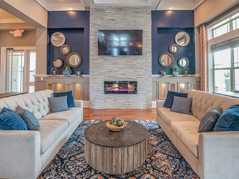 Lobby | Crest at Brier Creek