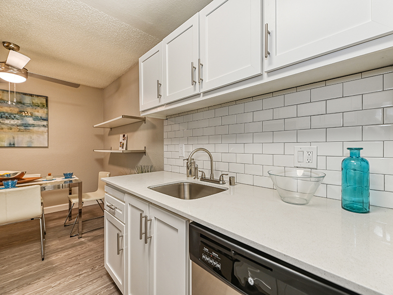Kitchen Counterspace | The Crossing at Wyndham Apartments in Sacramento, CA