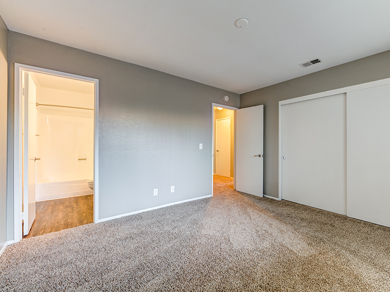 Bedroom | Portola Redlands Apartments in Redlands, CA