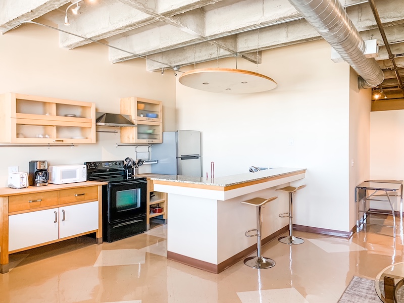 Kitchen Area | The Metropolitan Loft | Apartments in Downtown Jacksonville