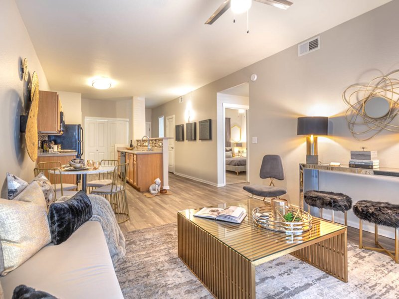 Living Room | Solaire Apartments in Albuquerque, NM