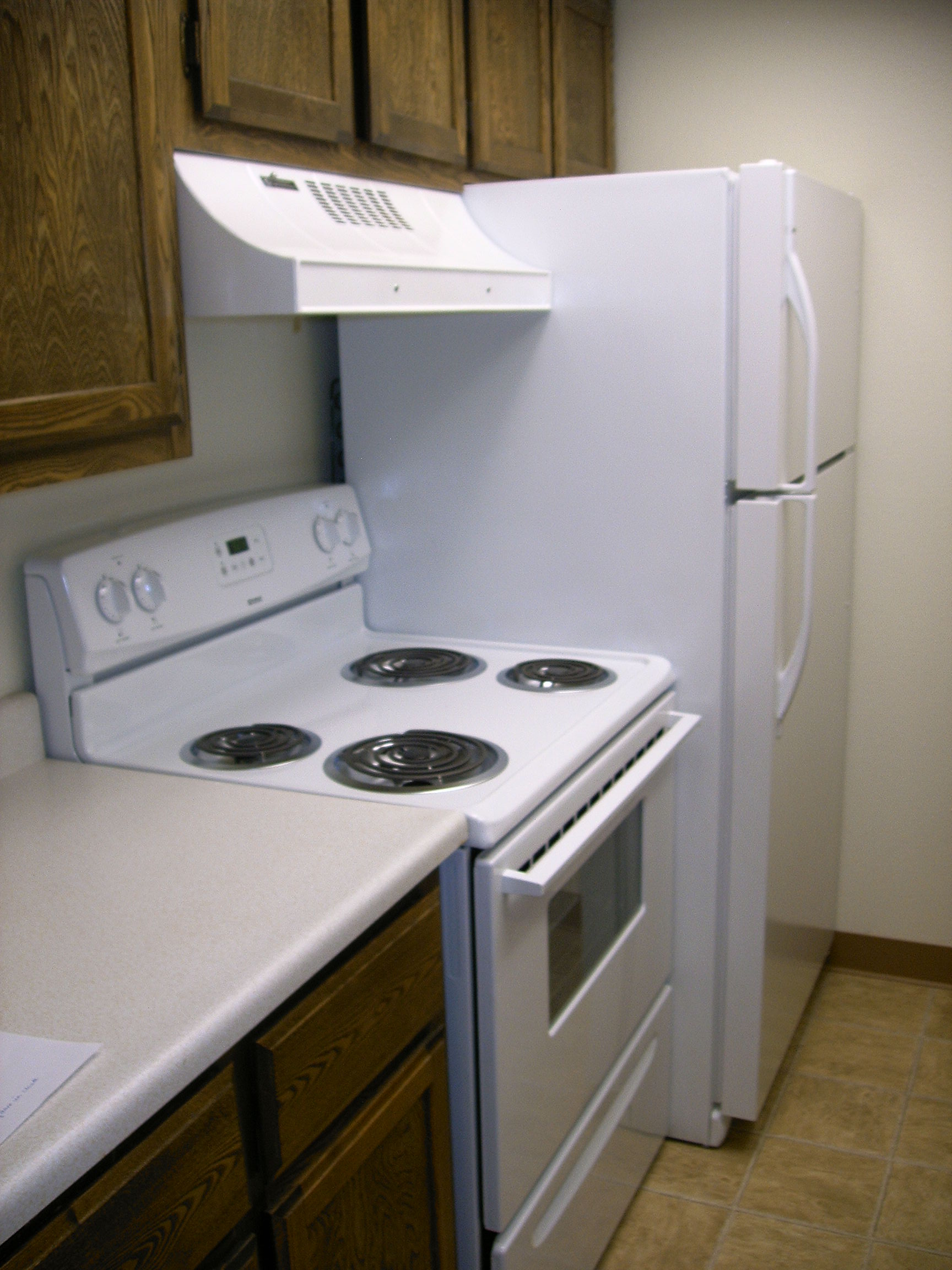 Kitchen Area in a 2 Bedroom