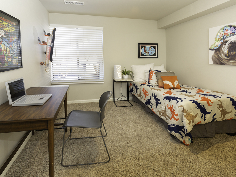 Spacious Bedroom | Aspen Village Apartments in West Valley City, UT