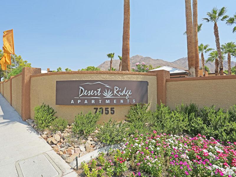 Welcome Sign | Desert Ridge Apartments