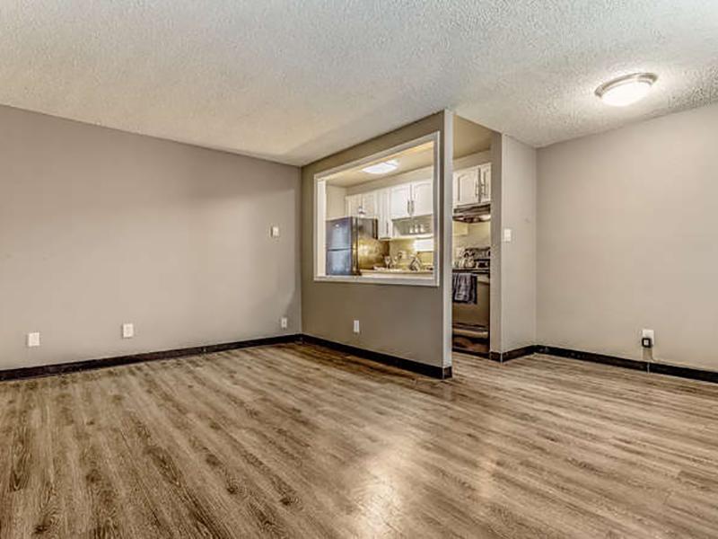 Living Room | Bridge Square Apartments