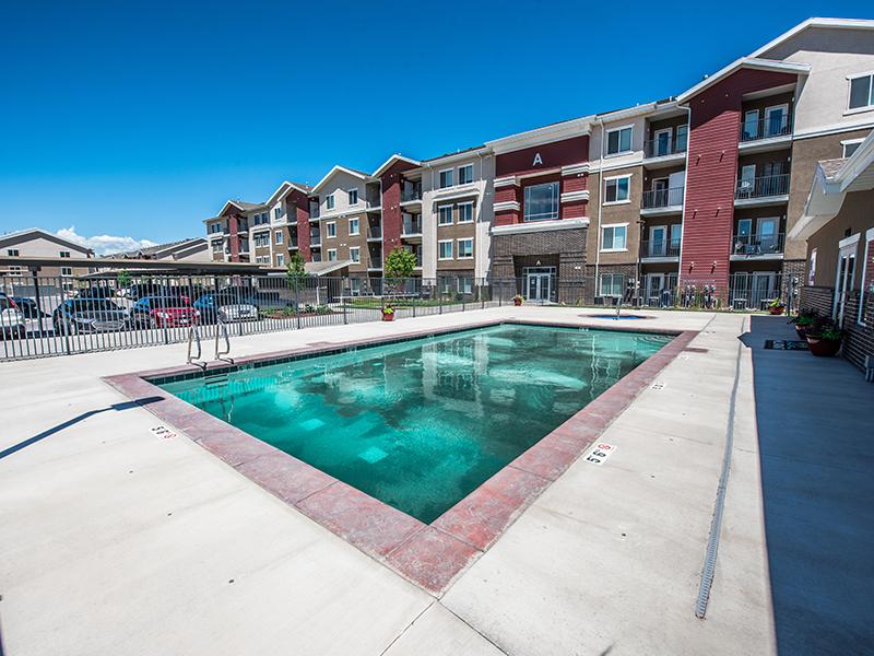 Swimming Pool | Mill Point Apartments in Vineyard UT