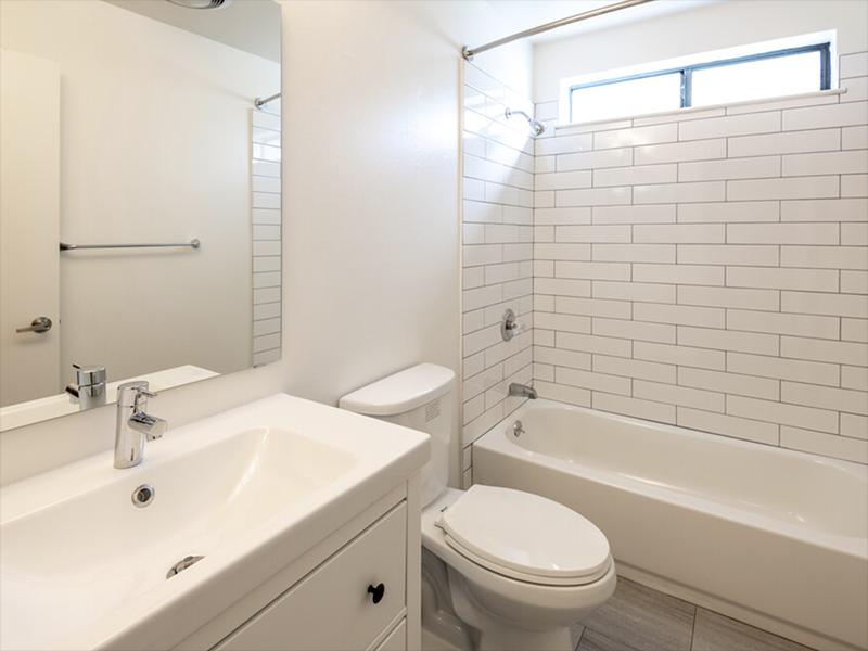 Bathroom | McInnis Park Apartments in San Rafael