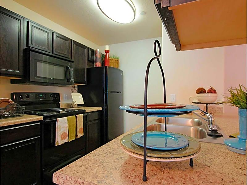 Black Appliances | eGate Apartments in West Valley, UT