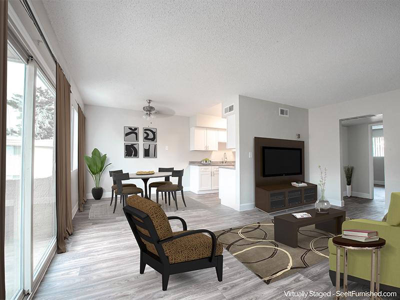 Living Area | Park Village Apartments