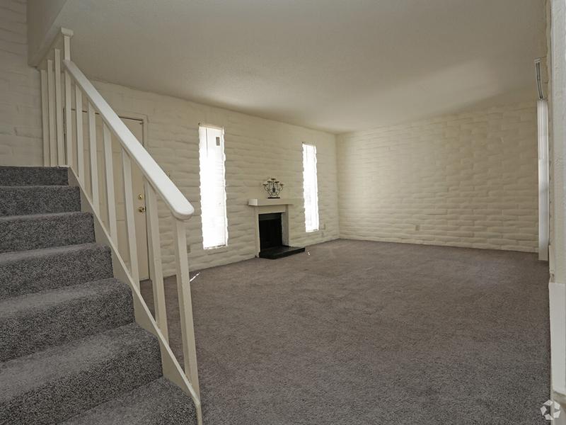 Living Room | Kings Hill Apartments in El Paso