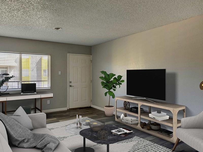 Furnished Front Room | Park 67 Apartments in Glendale, AZ