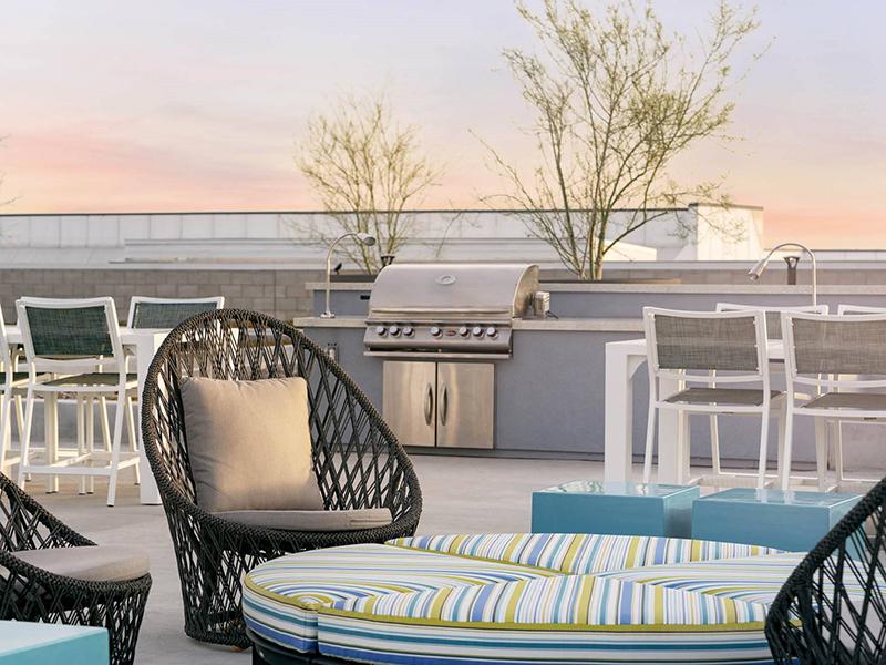 BBQ Area | Union South Bay Carson Apartments For Rent