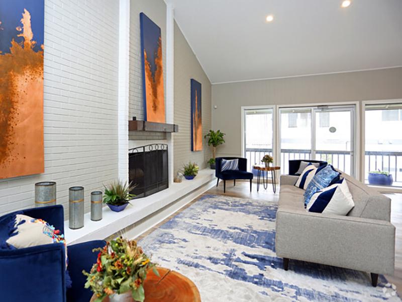 Clubhouse Lobby | Forest Cove Apartments in Denver CO