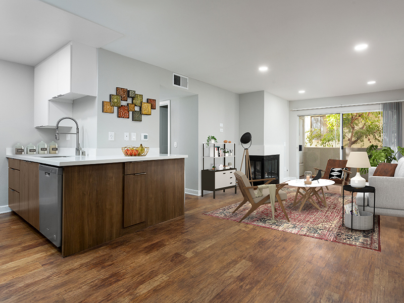 Living Room | The Crescent at West Hollywood