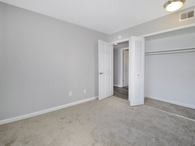 Bedroom Closet | 3 Bedroom | Township Square Apartments in Saginaw, MI