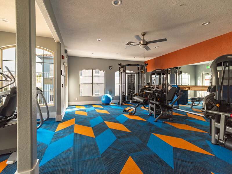 Large Fitness Center | La Ventana Apartments in Albuquerque, NM