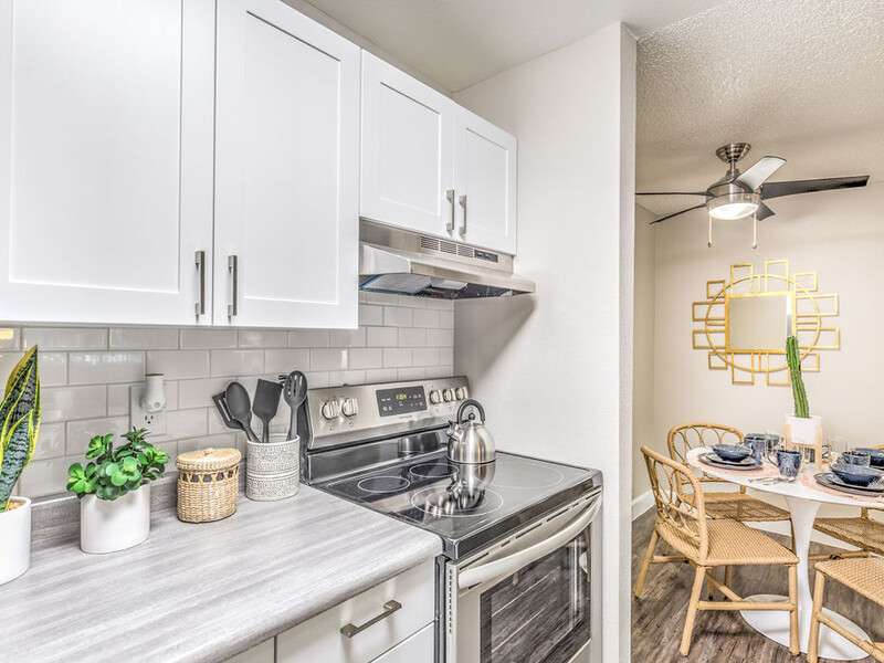 Kitchen and Dining Room | Mojave Flats | Apartments in Las Vegas
