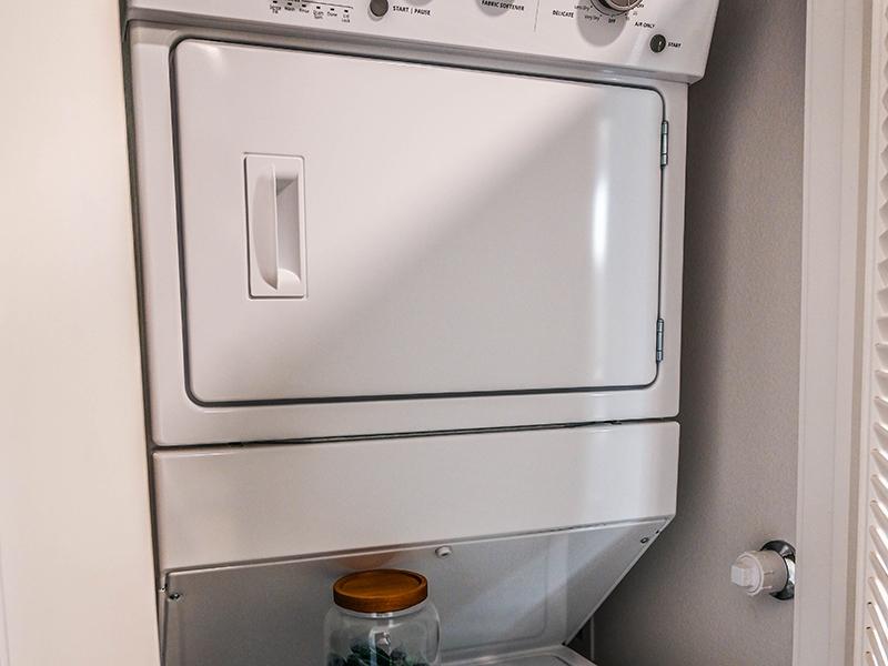 Stacked Washer and Dryer | Camino Real