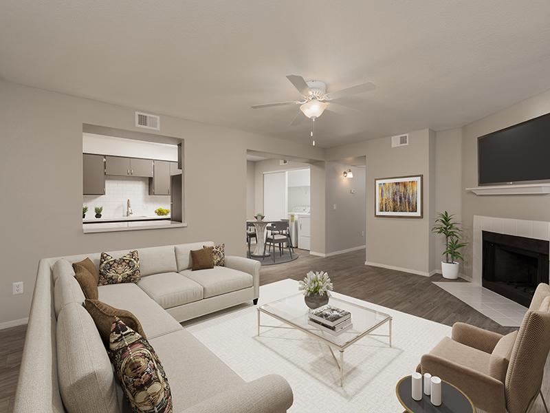 Living Room | Aria on Mill in Tempe, AZ