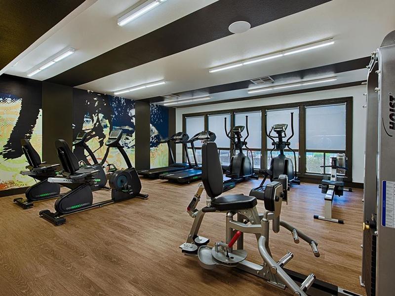 Gym | Avia 266 Apartments