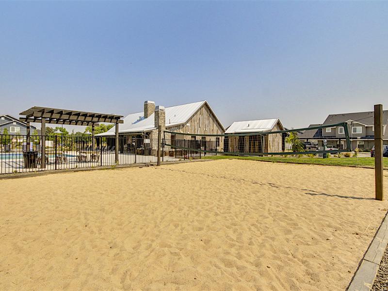 Volleyball Court | Cottages at Stonesthrow Meridian Townhomes