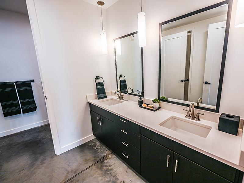 Bathroom | TheCHARLI Apartments in Salt Lake City, UT
