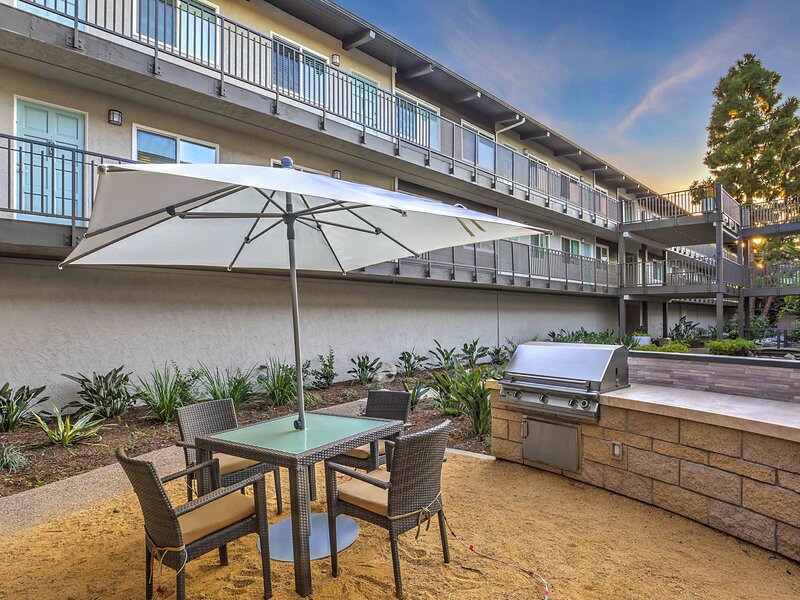 Grilling Area | Atwater Cove Apartments in Costa Mesa, CA