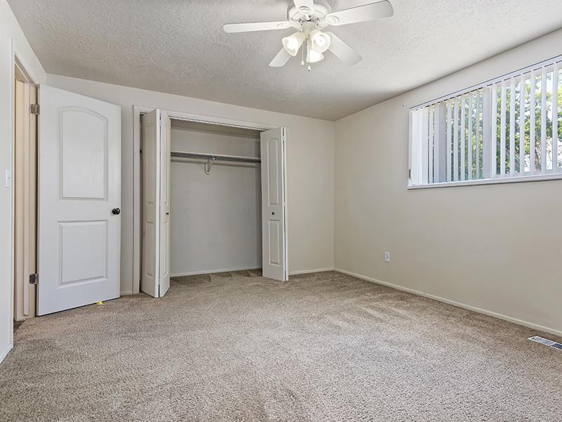 Bedroom Closet | Woodside at Holladay Apartments in Salt Lake City, UT