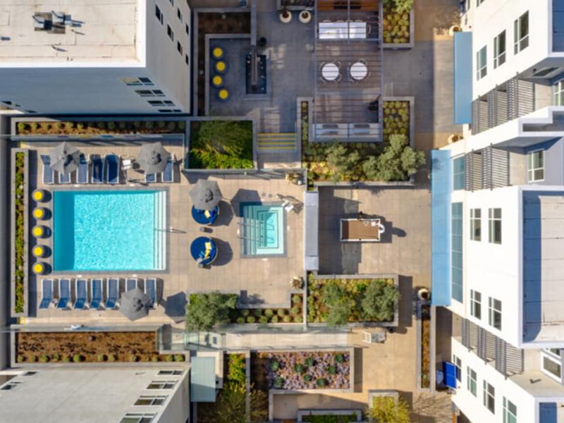 Aerial View | The Link Apartments in Glendale, CA
