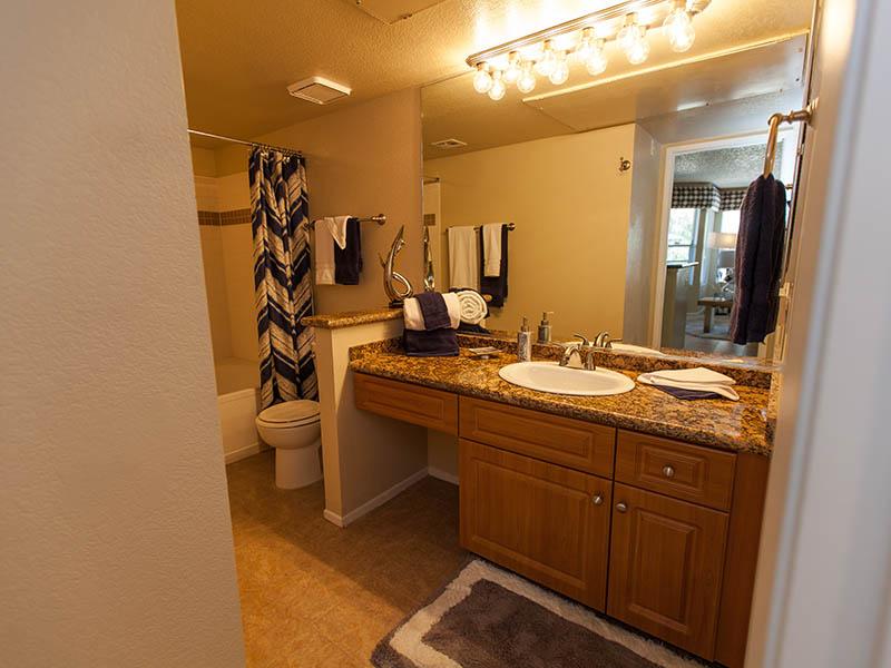 Bathroom | Tower at Tropicana in Las Vegas