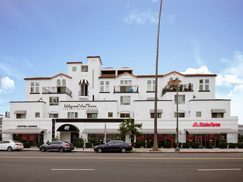 Front of Building | Hollywood View Towers
