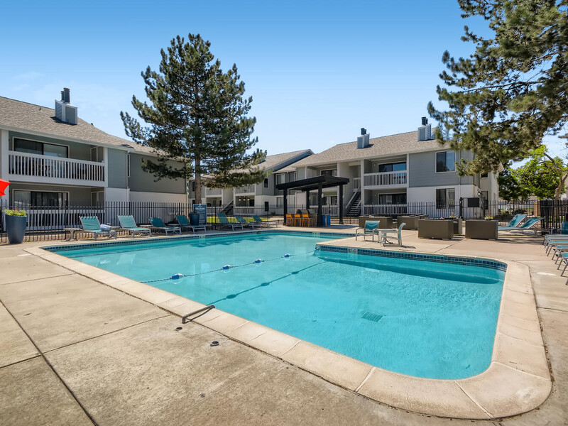 Shimmering Pool | Preserve at City Center Apartments in Aurora, CO