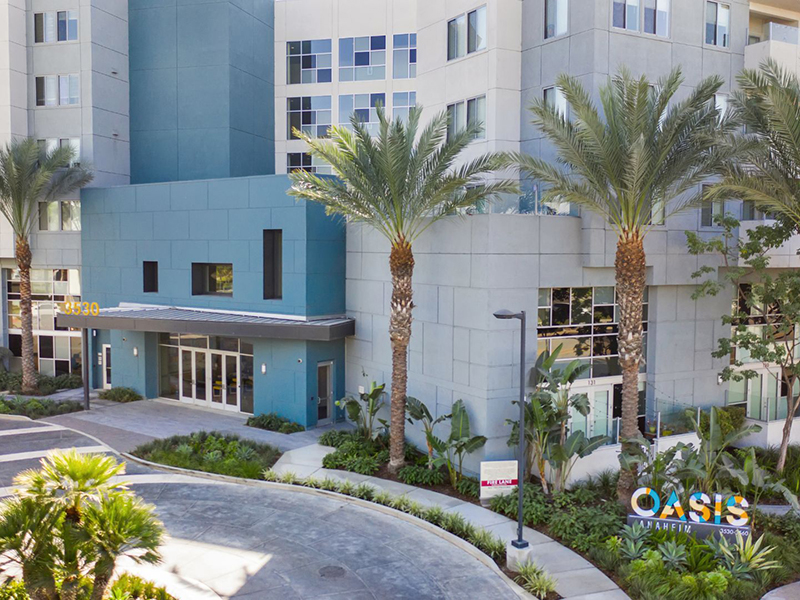 Entrance | The Oasis Apartments