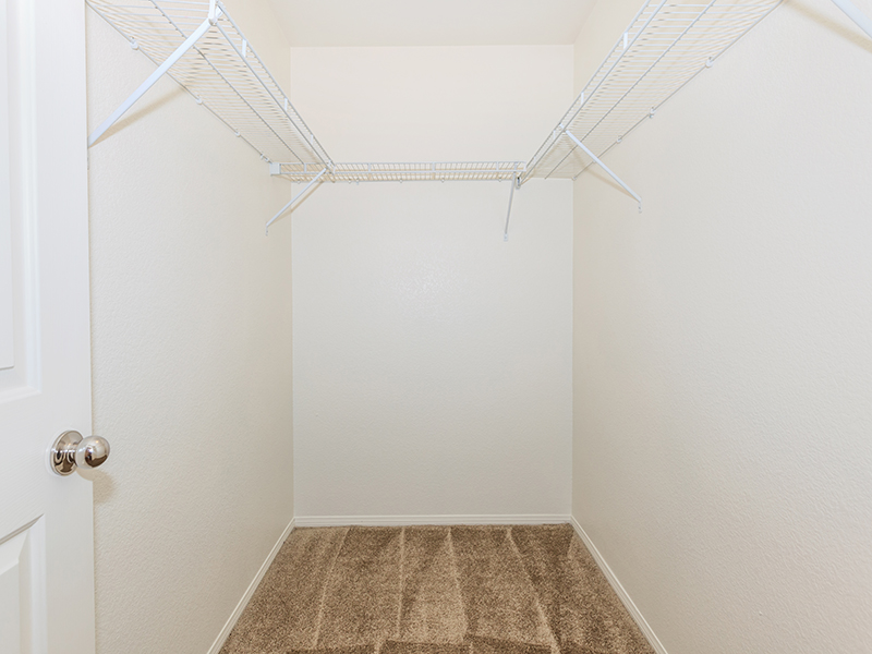 Closet | Suncrest Townhomes in Las Vegas, NV