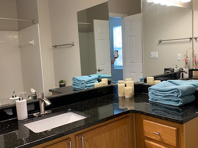 Bathroom Counters | Colton Creek Apartments in McDonough, GA